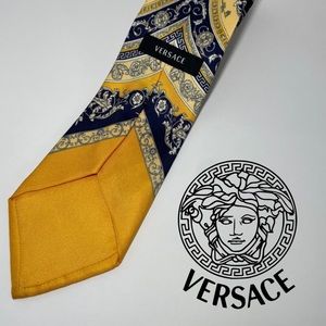 Versace Yellow Neck Tie